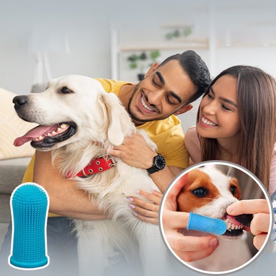 Brosse à dents de doigt - Chien Précieux