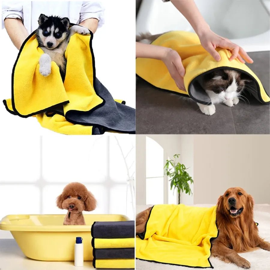 Serviette absorbante pour chien - Chien Précieux